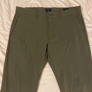 J Crew Slim Fit Tech Pant 32W 32L